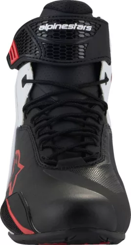 Ghete Alpinestars Faster-4 negru/rosu/alb