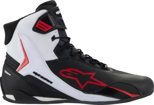 Ghete Alpinestars Faster-4 negru/rosu/alb