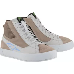 Ghete dama Alpinestars Stella Stated Podium alb/gri deschis