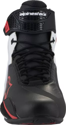 Ghete Alpinestars Faster V4 negru/rosu inchis/alb