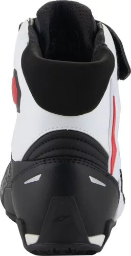 Ghete Alpinestars Faster V4 negru/rosu inchis/alb