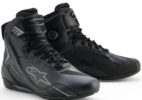 Ghete Alpinestars Faster-4 Drystar negru/gri