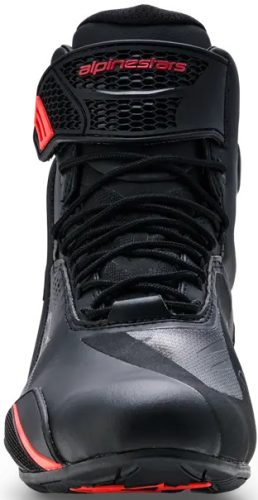 Ghete Alpinestars Faster-4 Drystar negru/rosu