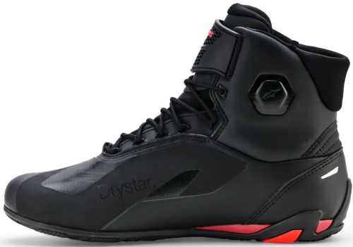 Ghete Alpinestars Faster-4 Drystar negru/rosu