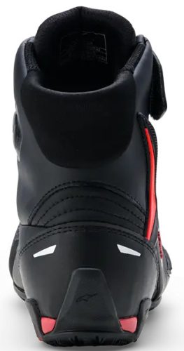 Ghete Alpinestars Faster-4 Drystar negru/rosu