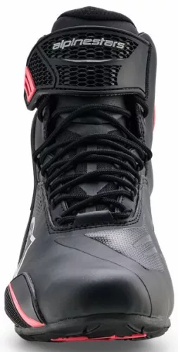 Ghete Alpinestars Faster-4 Drystar negru/gri/roz fluo