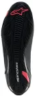 Ghete Alpinestars Faster-4 Drystar negru/gri/roz fluo