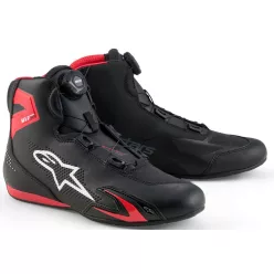 Ghete Alpinestars Celer negru/rosu