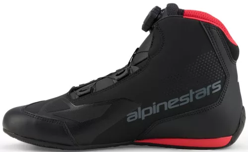 Ghete Alpinestars Celer negru/rosu