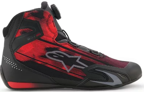 Ghete Alpinestars Celer Vented negru/rosu