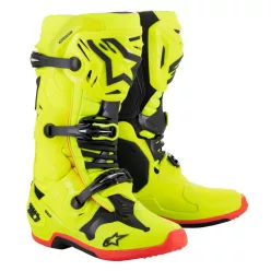 Cizma Alpinestars Tech 10 galben/negru/rosu