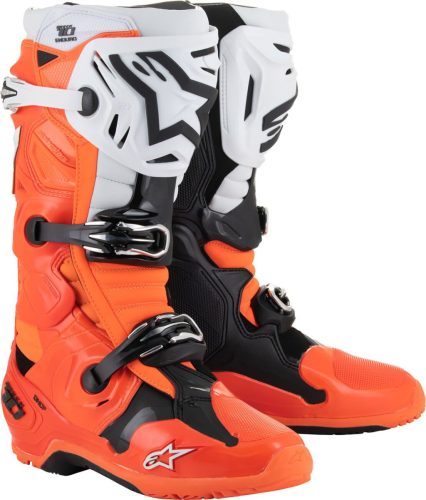 Cizma Alpinestars Tech 10 ENDURO ORANGE FLU