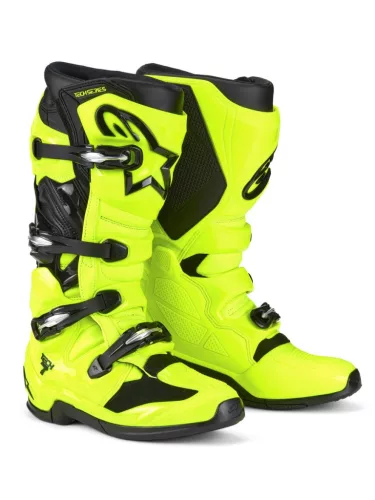Cizma Alpinestars Tech 7 galben/fluo/negru