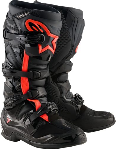 Cizma Alpinestars Tech7 negru rosu