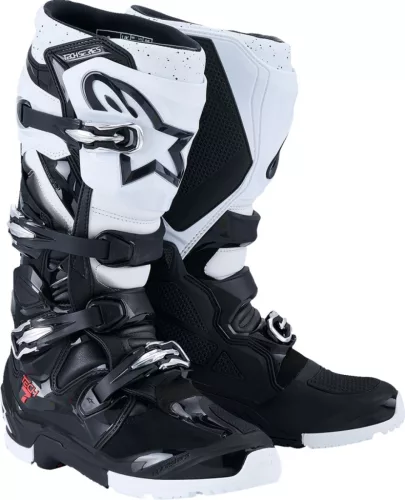 Cizma Alpinestars Tech 7 Enduro negru/alb