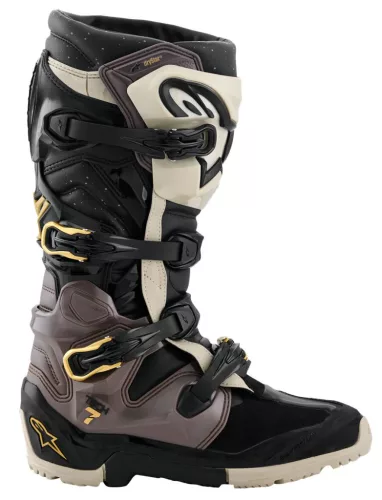 Cizma Alpinestars Tech 7 Enduro Drystar negru/gri/auriu