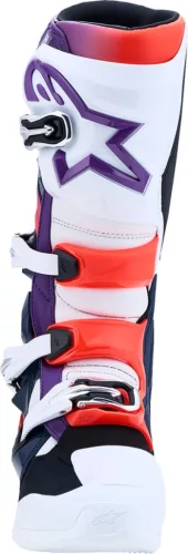 Cizma Alpinestars Tech 7 alb/albastru/roșu