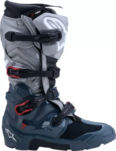 Cizma Alpinestars Tech 7 Enduro Drystar gri/roșu