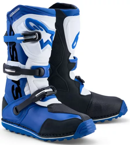 Cizma Alpinestars Tech-T albastru/negru/alb