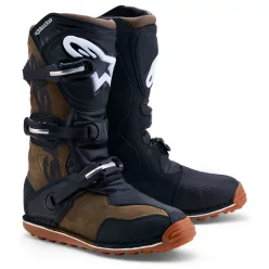 Cizma Alpinestars Tech-T negru/maro/alb