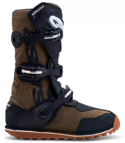 Cizma Alpinestars Tech-T negru/maro/alb