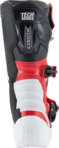Cizma copii Alpinestars Tech 3S alb/negru/rosu