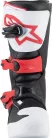 Cizma copii Alpinestars Tech 3S alb/negru/rosu