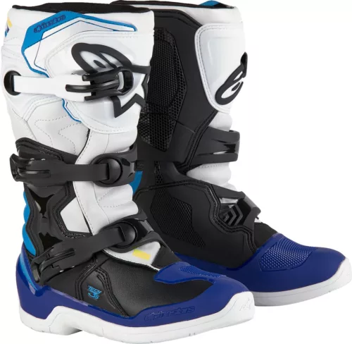 Cizma copii Alpinestars Tech 3S alb/negru/negru