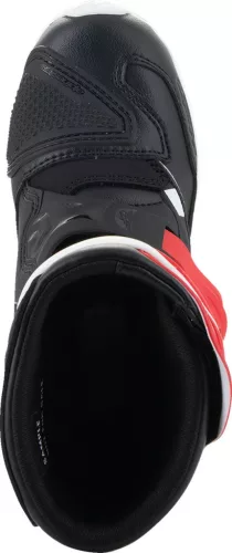 Cizma copii Alpinestars Kids Tech 3S alb/negru/rosu