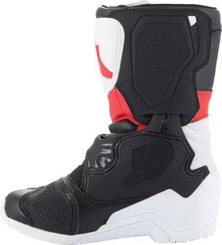 Cizma copii Alpinestars Kids Tech 3S alb/negru/rosu