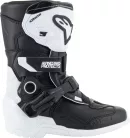 Cizma copii Alpinestars Kids Tech 3S alb/negru