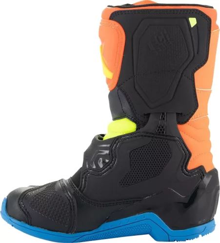 Cizma copii Alpinestars Kids Tech 3S portocaliu/albastru/galben