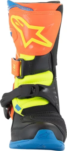 Cizma copii Alpinestars Kids Tech 3S portocaliu/albastru/galben