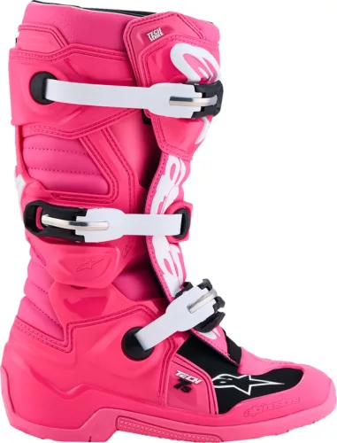 Cizma copii Alpinestars Tech 7S roz/negru/alb