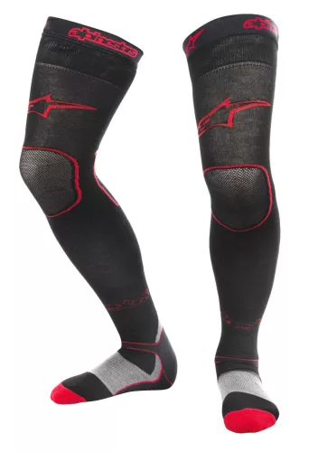 Sosete Alpinestars Tech Layer Long MX negru/roșu