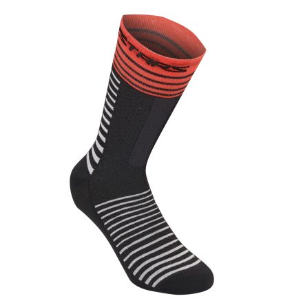 Socks Drop 19 Blk/Rd S