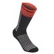 Socks Drop 19 Blk/Rd S