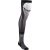 Sock Knee Brace Blk/Wt Sm