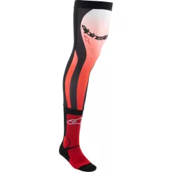 Sosete Alpinestars Knee negru/roșu