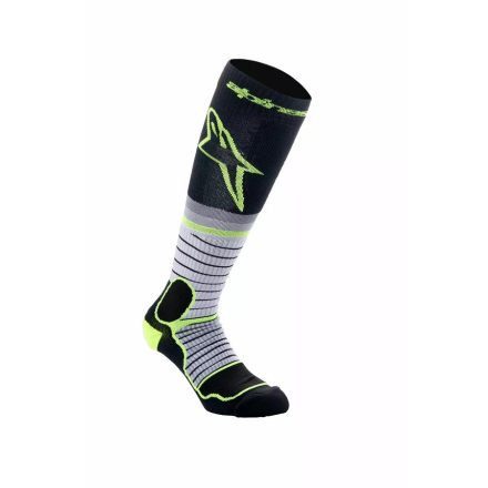 Sock Mx Pro Blk/Gy/Ylw M