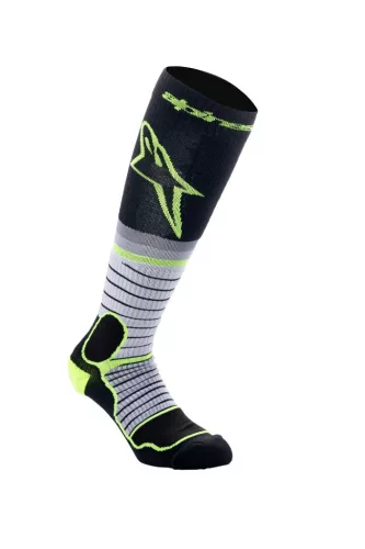 Sosete Alpinestars MX Pro negru/gri/galben
