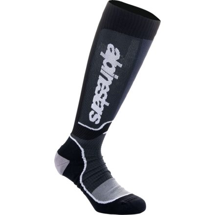 Sock Mx Plus Black/White S