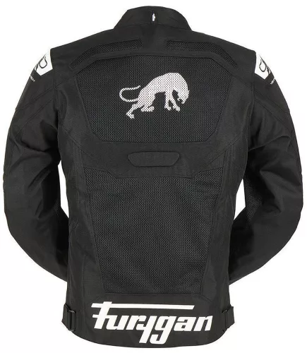 Geaca Furygan Atom vented Evo negru-alb