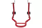 Stand Moto Spate Parzini Strada cu Prindere Tip V, Universal, Roșu
