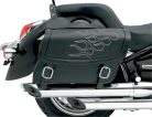 Saddlebag Flame Slvr Lg