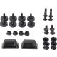 Kit adaptor pentru montarea valizelor laterale DUSC pe suporturile PRO