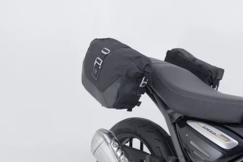 Sidebag Sys Legend Lc Black Sw-Motech bc.Hta.11.616.20100