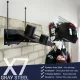 Suport de perete cască și echipament Gray Steel X7 negru mat