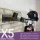 Suport de perete cască și echipament Gray Steel X5
