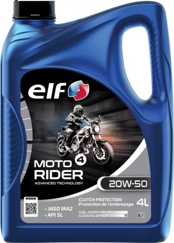 Ulei ELF Moto 4 Rider 20W50 4L